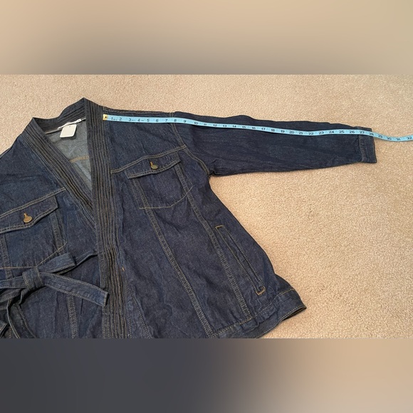 NEW - Mod Ref - Denim Jacket - Blue Jean Jacket - Size: Medium / Large - Picture 4 of 8